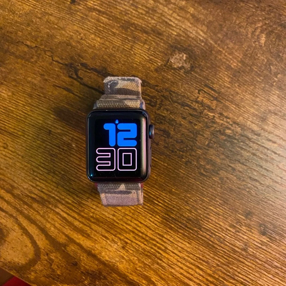 Camo Apple Watch Band for Series 3💚